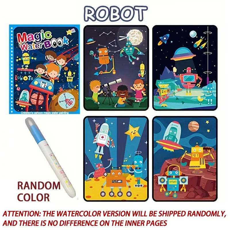 Magic Water Drawing Books