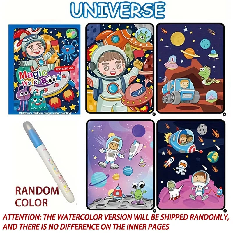 Magic Water Drawing Books