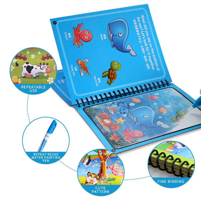 Magic Water Drawing Books