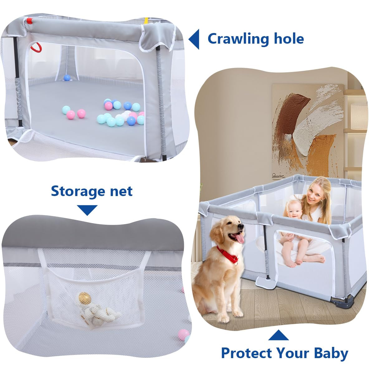 Foldable Baby Playpen