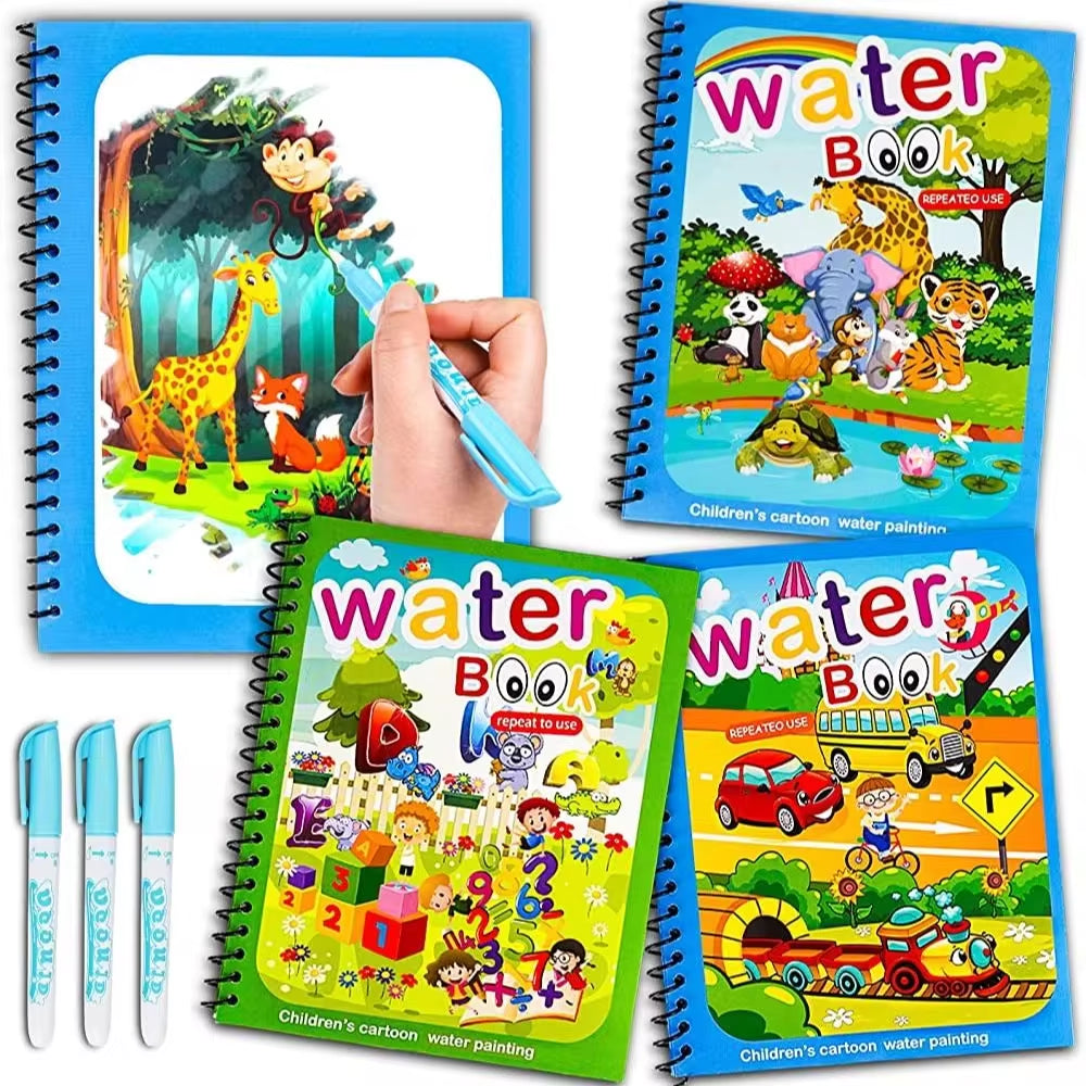 Magic Water Drawing Books