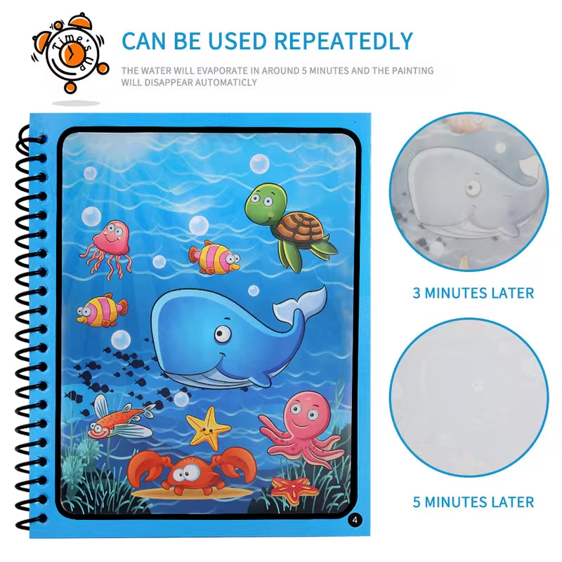Magic Water Drawing Books