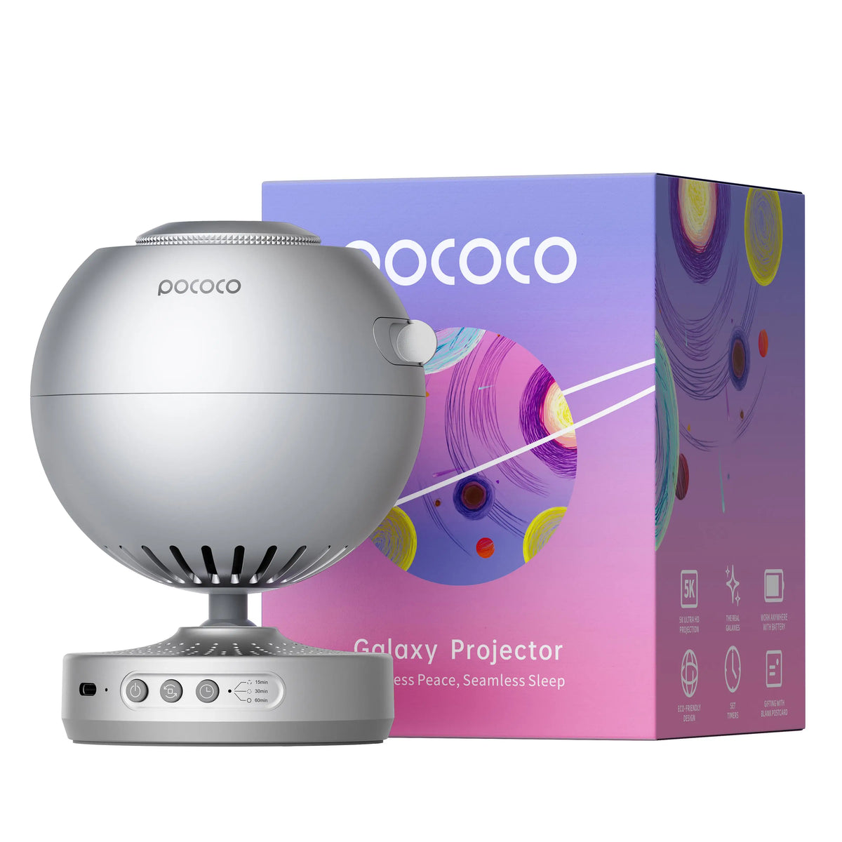 Galaxy Light Projector - High-Definition Star Projection Night Lamp for Children