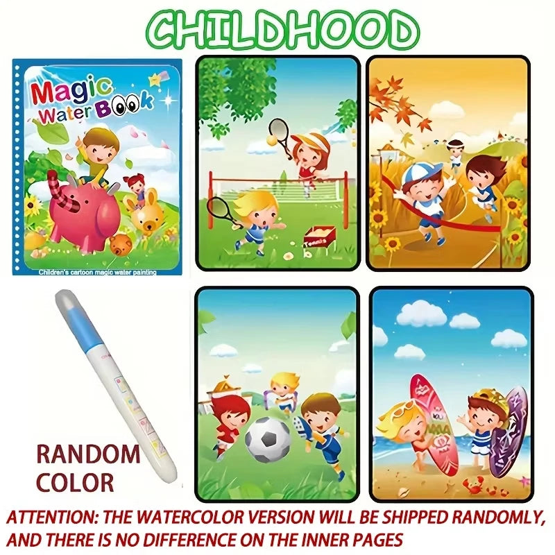 Magic Water Drawing Books