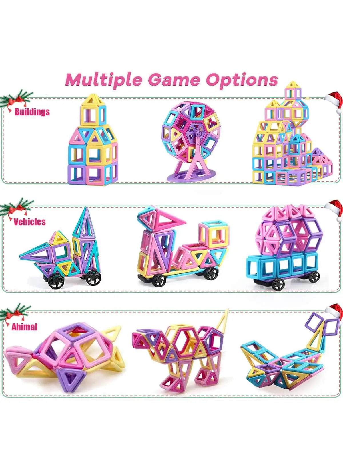 Magnetic Building Blocks