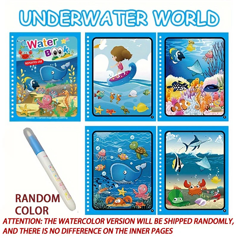 Magic Water Drawing Books